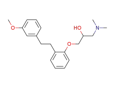 (R,S)-1-<2-<2-(3-methoxyphenyl)ethyl>phenoxy>-3-(dimethylamino)-2-propanol